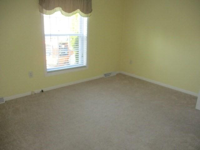 empty room featuring carpet floors