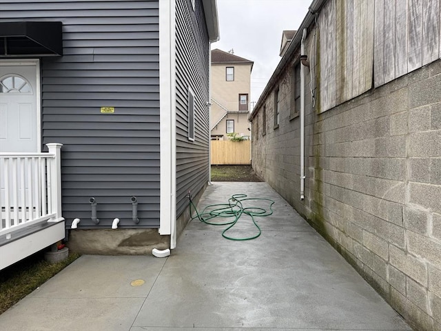 78 Thomas, Fall River, MA 02723 - view of side of property featuring a patio area