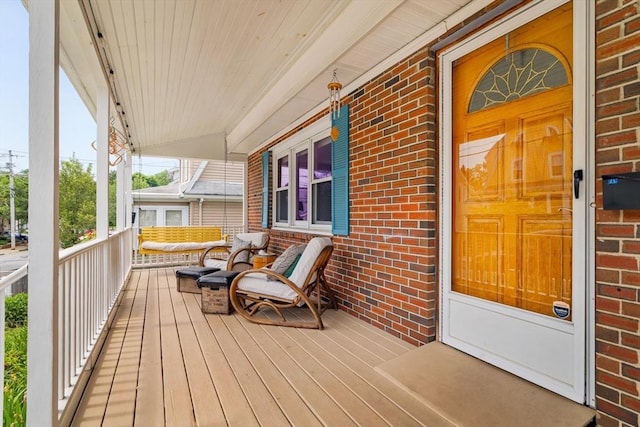 51 Burget Ave, Medford, MA 02155 - view of wooden porch