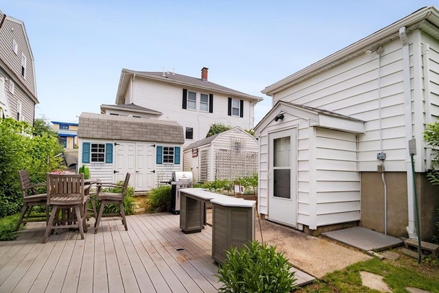 51 Burget Ave, Medford, MA 02155 - deck featuring area for grilling