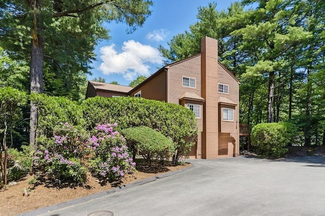 87 E Bluff Rd Unit 87, Ashland, MA 01721 - view of front of property featuring a chimney