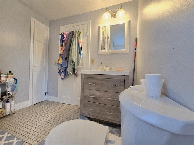 3 Main St, Spencer, MA 01562 - bathroom with vanity and baseboards
