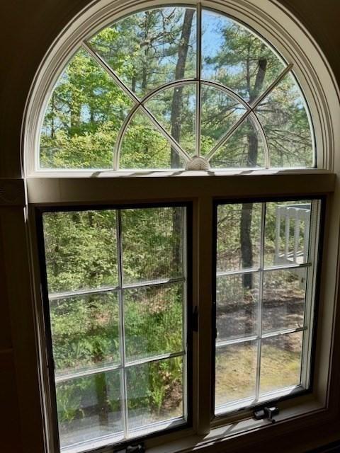 view of doorway to outside