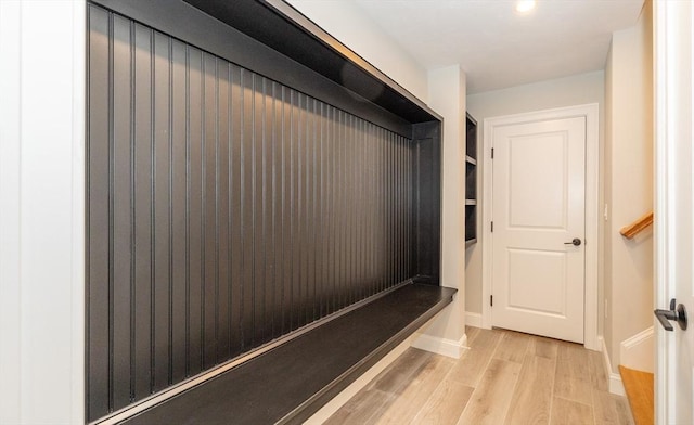34 Torre St, Reading, MA 01867 - mudroom featuring wood finished floors and recessed lighting