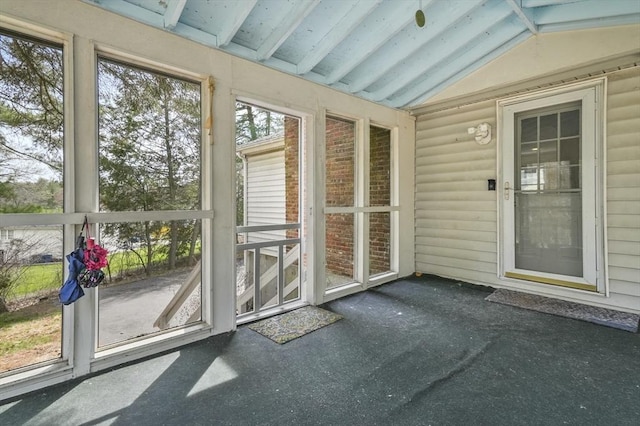 25 Cardigan Rd, Tewksbury, MA 01876 - unfurnished sunroom featuring lofted ceiling