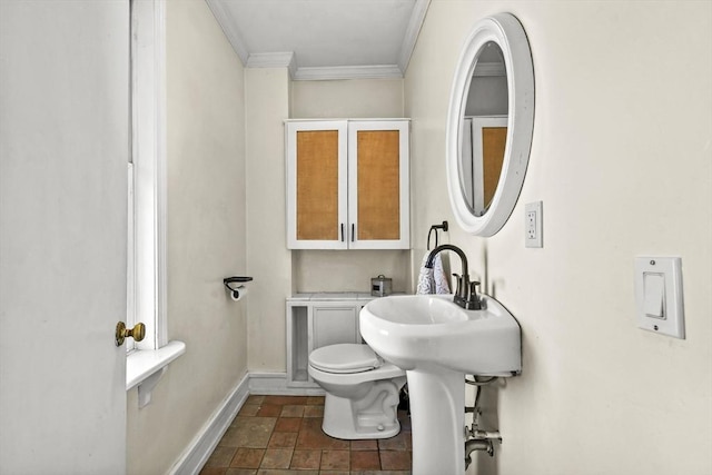 12 Boison St, Pittsfield, MA 01201 - bathroom featuring ornamental molding and stone finish flooring