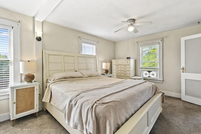 12 Boison St, Pittsfield, MA 01201 - carpeted bedroom with multiple windows and ceiling fan