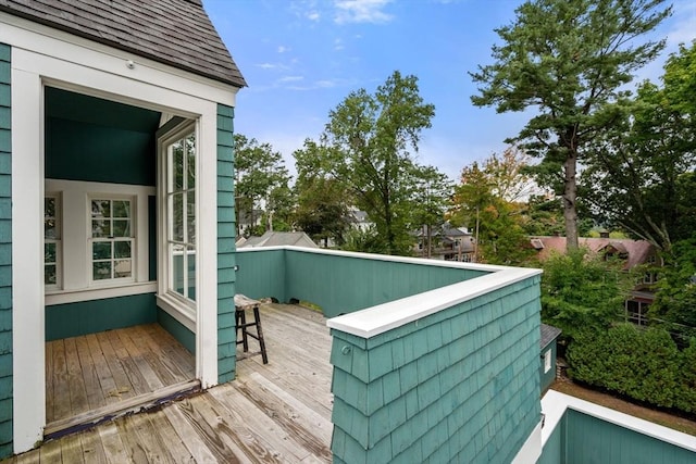 view of deck