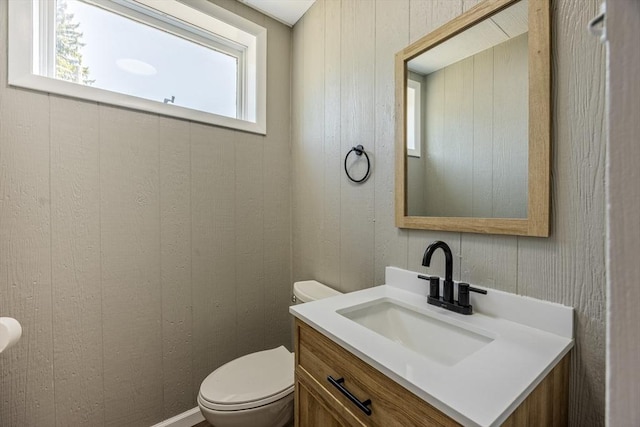 318 Newton St, South Hadley, MA 01075 - half bathroom with vanity and toilet