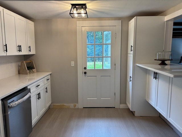 entryway featuring light hardwood / wood-style floors