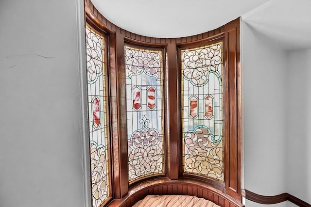 interior details with baseboards
