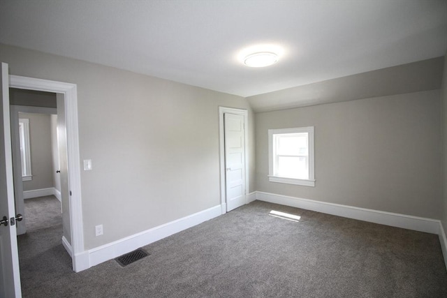 23 Walnut St, Ludlow, MA 01056 - spare room featuring carpet floors and vaulted ceiling