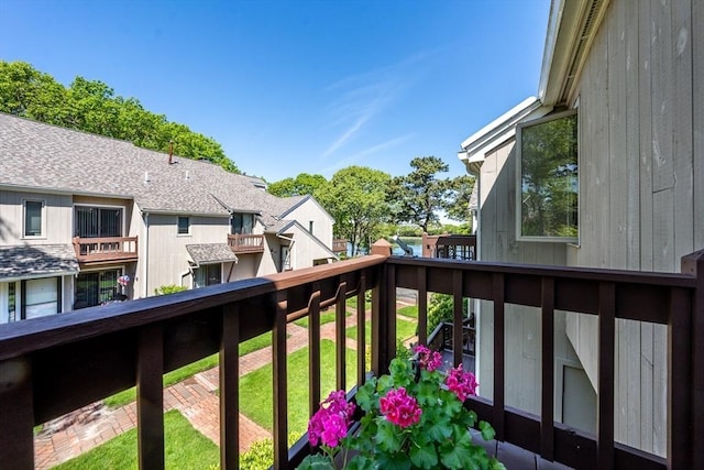 17 Ships Way Unit 17, Bourne, MA 02532 - balcony with a residential view