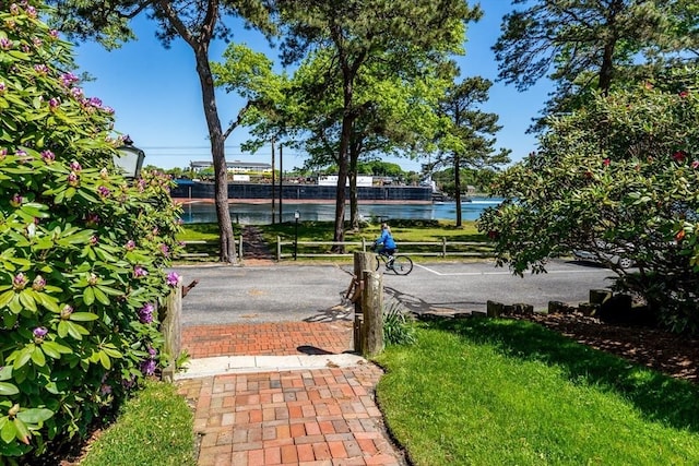 17 Ships Way Unit 17, Bourne, MA 02532 - view of yard with a water view