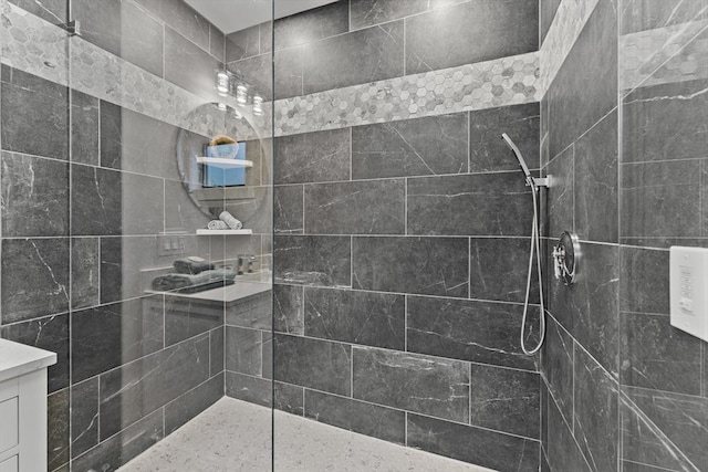 34 Walker St, Somerville, MA 02144 - bathroom with a walk in shower and vanity