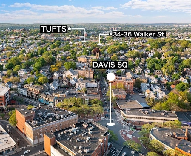 34 Walker St, Somerville, MA 02144 - bird's eye view