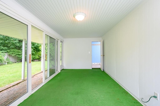 13 Smith Rd, Hingham, MA 02043 - view of unfurnished sunroom