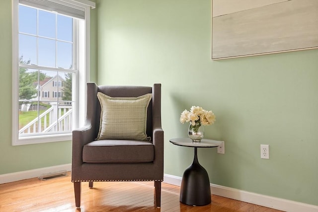 45 Augusta Way Unit 23, Chelmsford, MA 01863 - living area with baseboards and wood finished floors