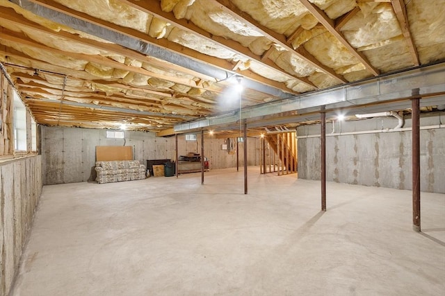 45 Augusta Way Unit 23, Chelmsford, MA 01863 - view of unfinished basement