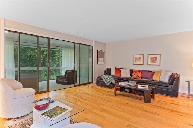 374 Great Rd Unit 10, Acton, MA 01720 - living area featuring wood finished floors