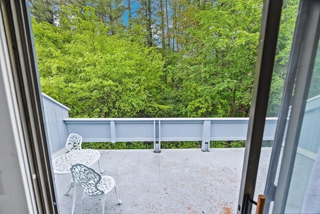 374 Great Rd Unit 10, Acton, MA 01720 - view of patio / terrace with a balcony