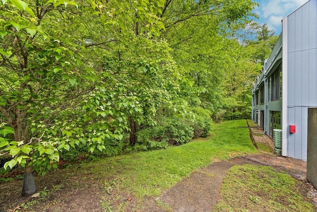 374 Great Rd Unit 10, Acton, MA 01720 - view of green lawn with central air condition unit