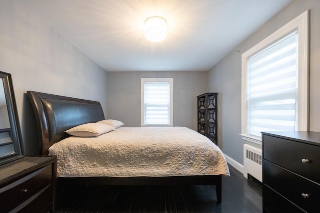 109 Circle Dr, Wrentham, MA 02093 - bedroom with radiator and dark wood-style floors