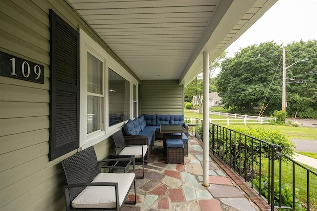 109 Circle Dr, Wrentham, MA 02093 - porch with outdoor lounge area