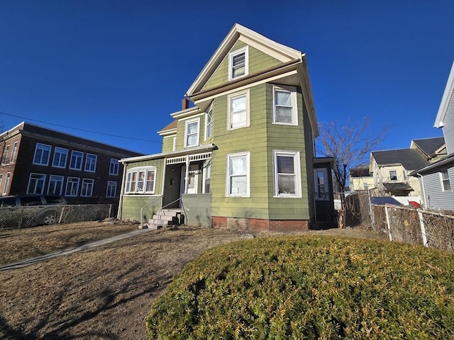 view of victorian house