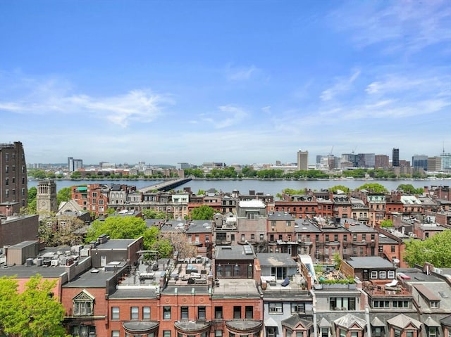 view of city featuring a nearby body of water