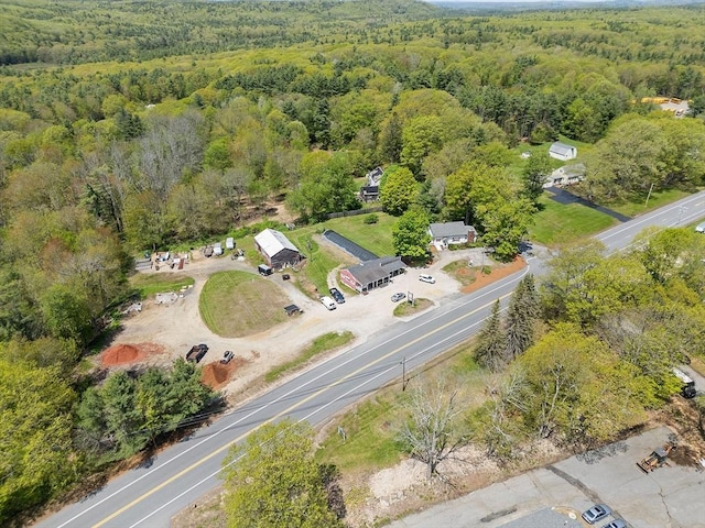 45 Gardner Rd, Hubbardston, MA 01452 - aerial view of property and surrounding area featuring a forest