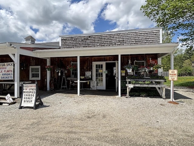 45 Gardner Rd, Hubbardston, MA 01452 - rear view of house with mansard roof