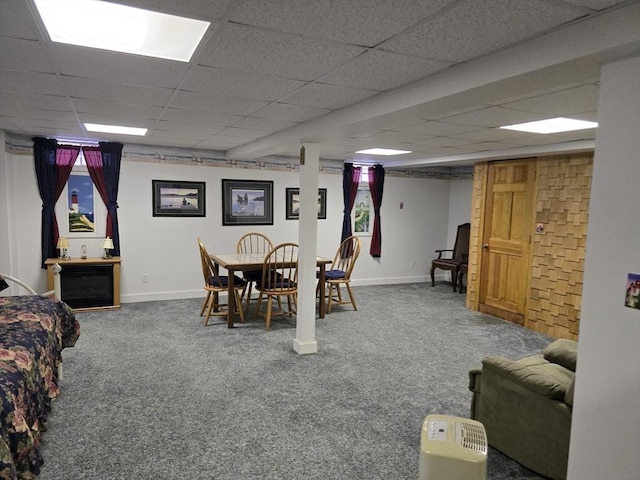 6 Nevada, Freetown, MA 02702 - carpeted dining room featuring a drop ceiling