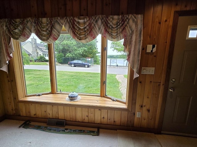 6 Nevada, Freetown, MA 02702 - detailed view of wood walls and carpet
