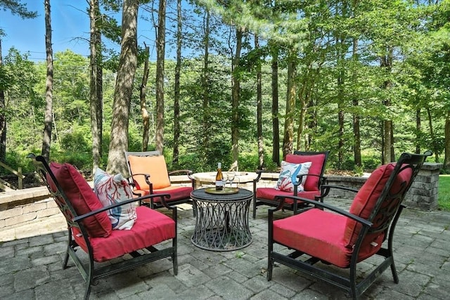 134 Lincoln St, Norwell, MA 02061 - view of patio with an outdoor hangout area