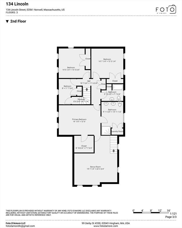 134 Lincoln St, Norwell, MA 02061 - view of floor plan / room layout