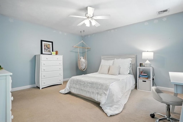 134 Lincoln St, Norwell, MA 02061 - carpeted bedroom with baseboards and a ceiling fan