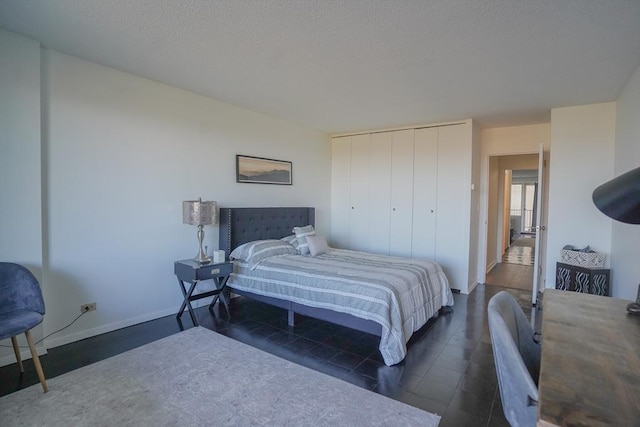 bedroom featuring a closet