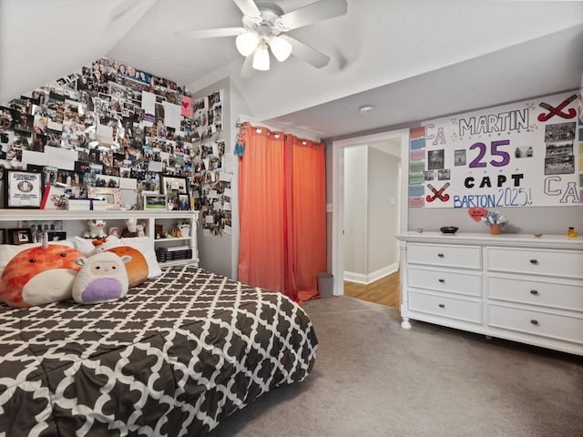 886 Methuen St, Dracut, MA 01826 - carpeted bedroom with a ceiling fan