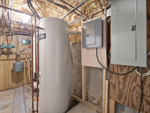 886 Methuen St, Dracut, MA 01826 - utilities with gas water heater and electric panel