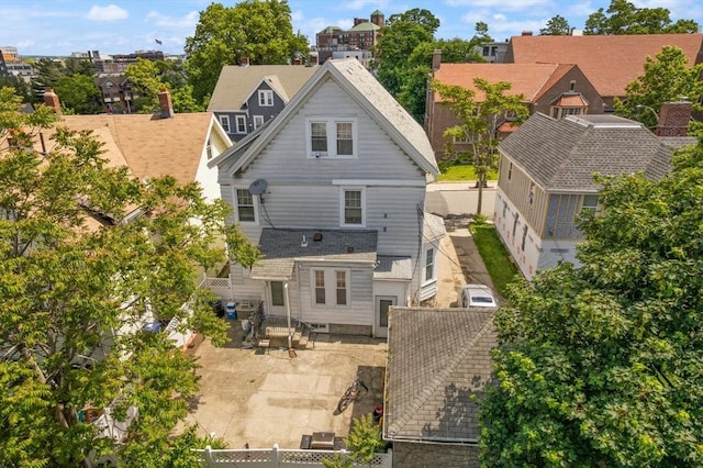 23 Gordon St, Boston, MA 02134 - back of property featuring a patio