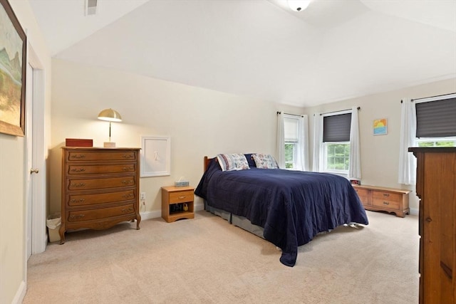 1 Windsor Rd, Shirley, MA 01464 - bedroom with carpet floors and vaulted ceiling