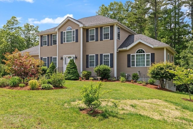 1 Windsor Rd, Shirley, MA 01464 - colonial house with a front lawn and a shingled roof
