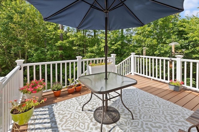 1 Windsor Rd, Shirley, MA 01464 - wooden deck featuring outdoor dining area