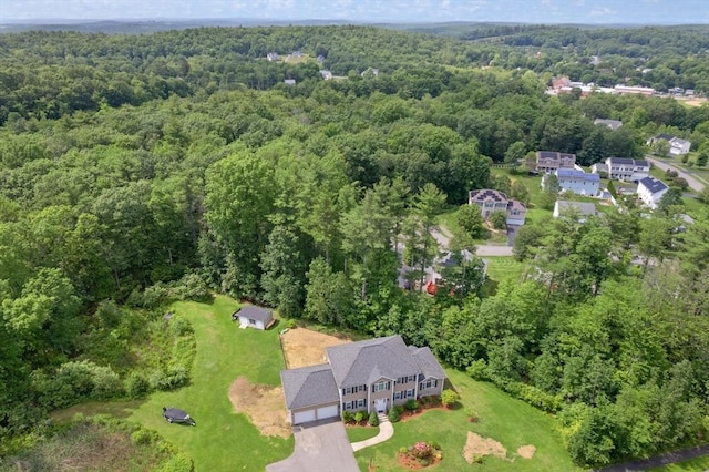 1 Windsor Rd, Shirley, MA 01464 - aerial view of property's location with a forest