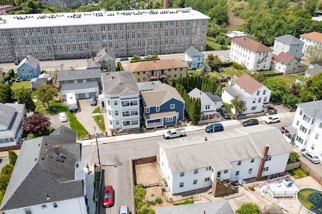 247 Pitman St, Fall River, MA 02723 - aerial perspective of suburban area