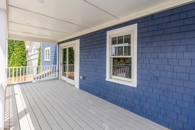 247 Pitman St, Fall River, MA 02723 - view of wooden porch