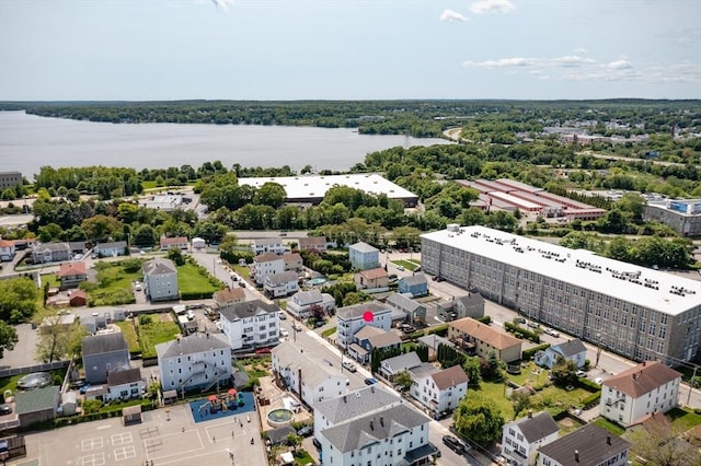 247 Pitman St, Fall River, MA 02723 - drone / aerial view of a large body of water