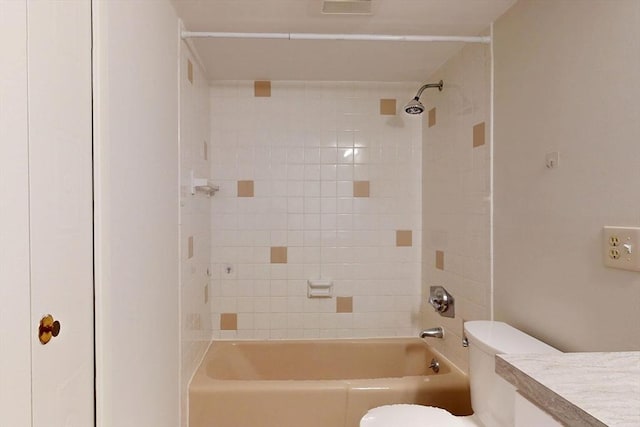 47 Mystic St Unit 4E, Arlington, MA 02474 - full bath featuring toilet, bathtub / shower combination, and vanity
