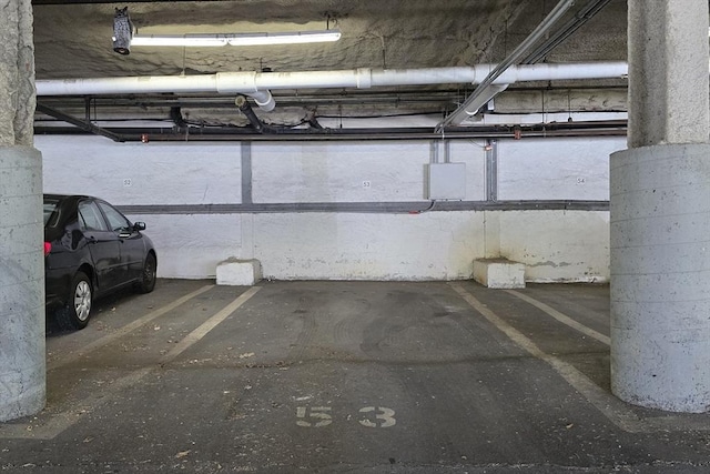 47 Mystic St Unit 4E, Arlington, MA 02474 - view of parking garage